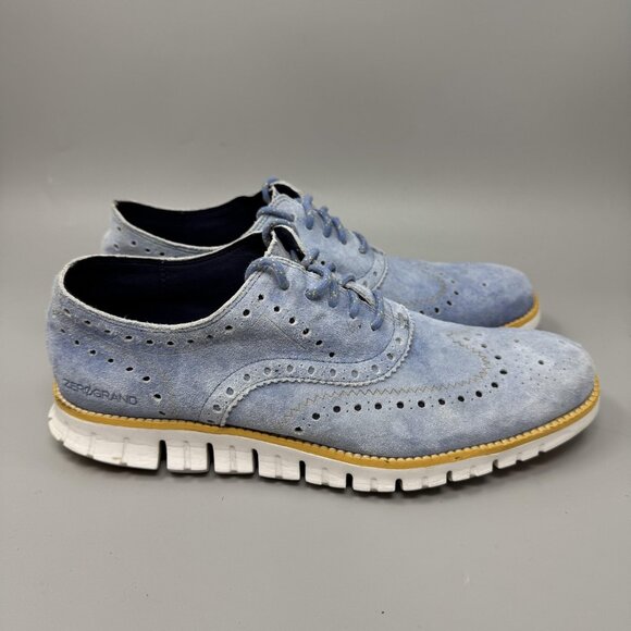 Cole Haan Zerogrand Shoes Mens Size 9M Wingtip Oxford Casual Lightweight